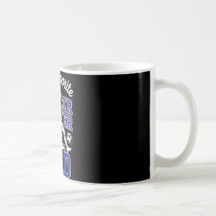 Mug Papa du foot féminin Joueur de foot préféré m'appe