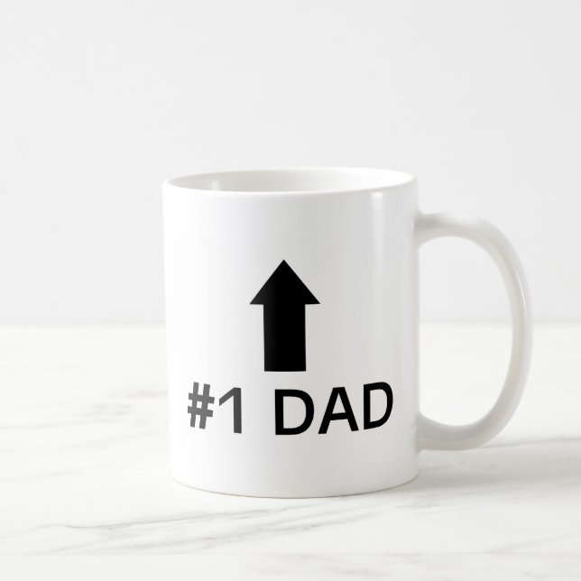 Mug Papa du numéro 1 (Droite)