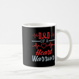 Mug Papa D'Un Guerrier Du Coeur Sensibilisation Aux Ma