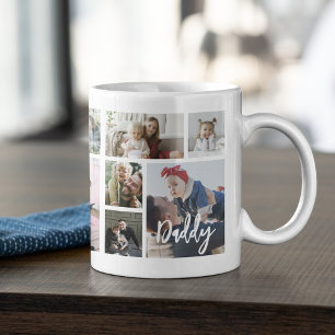 Mug Papa élégant 15 Collage photo