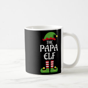 Mug Papa elf groupe de jumelage famille Noël papa