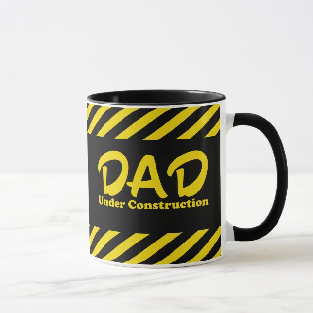 Mug Papa en construction (Droite)