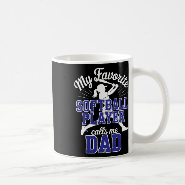 Mug Papa en softll Ma fille préférée Papa Navy en soft (Droite)