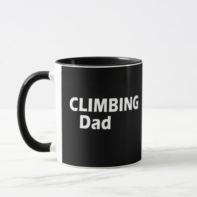 Mug Papa escalade rock (Gauche)