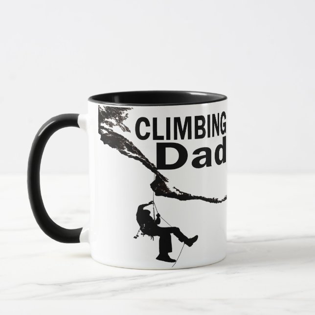 Mug Papa escalade rock (Gauche)