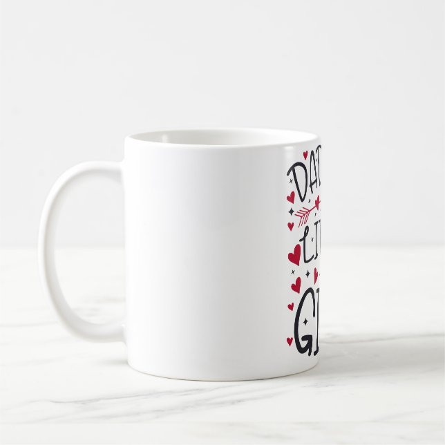 Mug Papa est petite fille (Gauche)