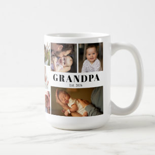 Mug Papa et Papa ont établi un collage de 11 photos