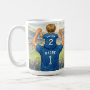 Mug Papa et son jumelage Jerseys Football Papa