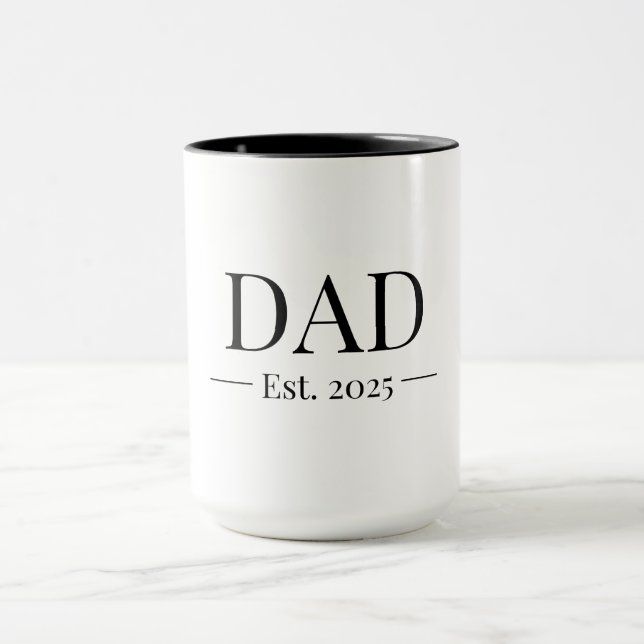 Mug Papa établi 2025 (Centre)