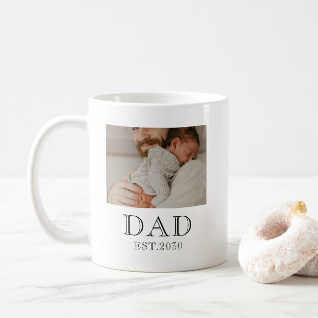 Mug Papa Établit 2 Photo  (Avec donut)