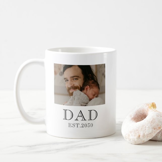 Mug Papa Établit 2 Photo  (Avec donut)