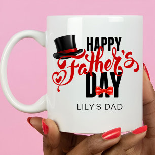 Mug Papa Fête des pères moderne grand-père cadeau papa