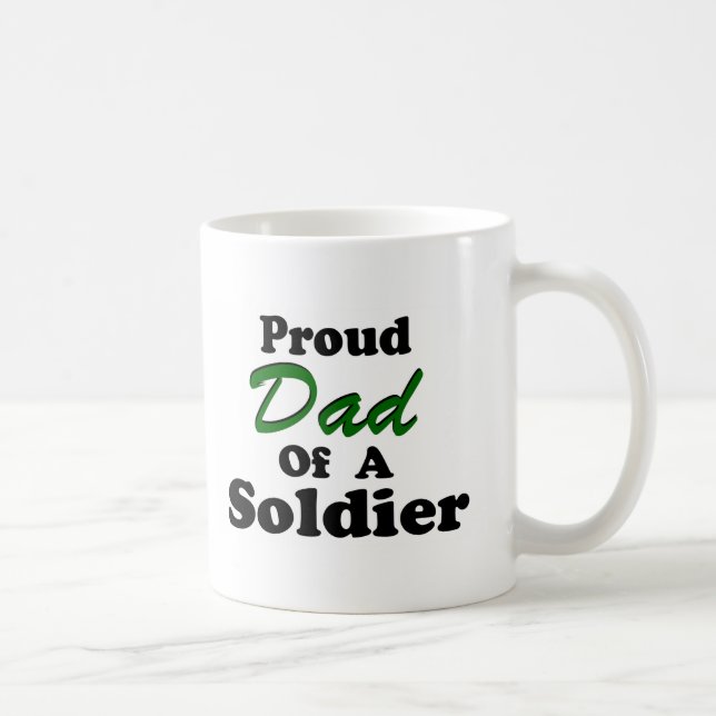 Mug Papa fier d'un soldat (Droite)