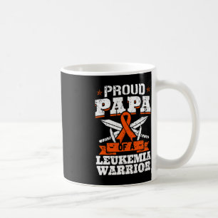 Mug Papa Fière D'Une Leucémie Guerrier Papa Sensibilis
