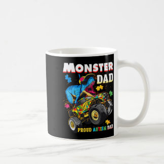 Mug Papa fièrement monstre d'autisme camion t-rex puzz