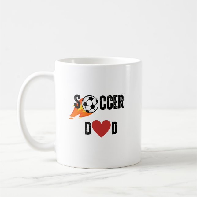 Mug Papa footballeur  (Gauche)