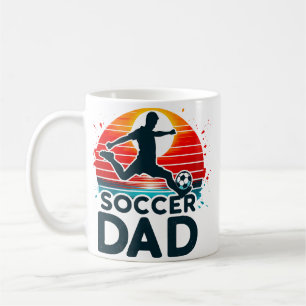 Mug Papa Footballeur Rétro