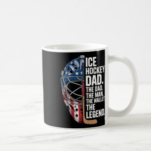 Mug Papa hockey sur glace L'homme Le portefeuille 