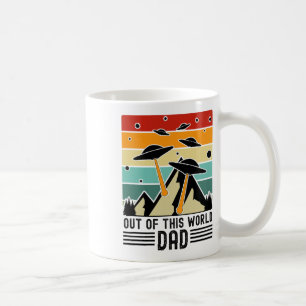 Mug Papa hors de ce monde, fête des pères alien 