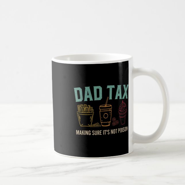 Mug Papa Impôt S'assurer que ce n'est pas du poison Dr (Droite)