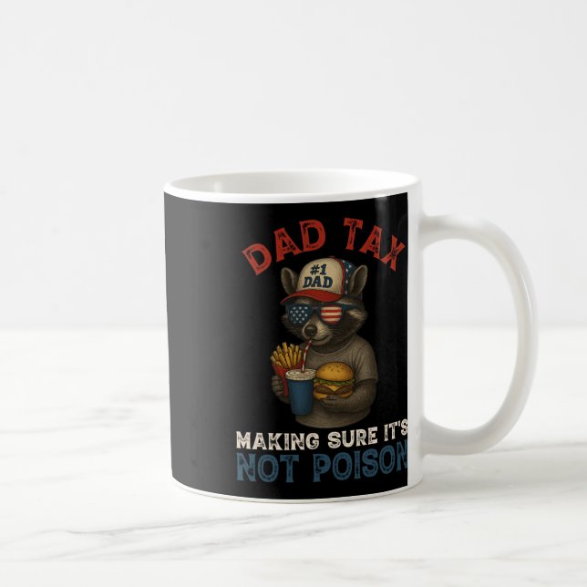 Mug Papa Impôt S'assurer que ce n'est pas du poison Dr (Droite)