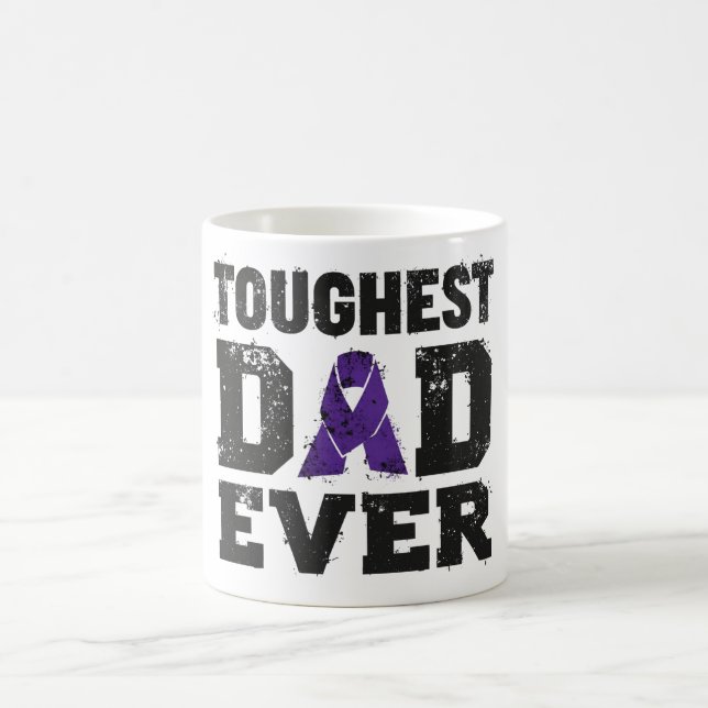 Mug Papa le plus dur jamais conscience du cancer (Centre)