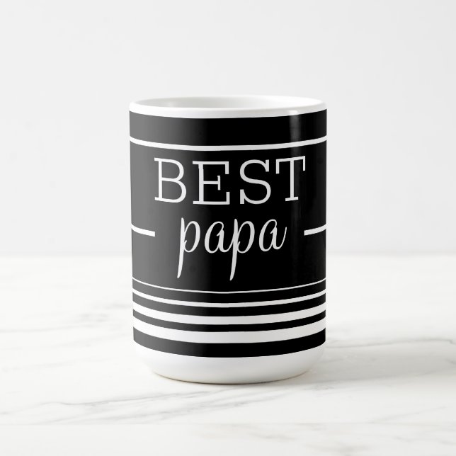 Mug Papa le plus élégant (Centre)