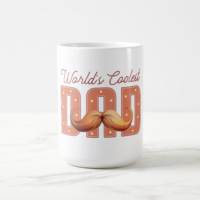Mug Papa le plus froid du monde - Hommage audacieux et (Centre)