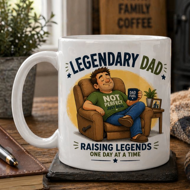Mug Papa légendaire (Créateur téléchargé)