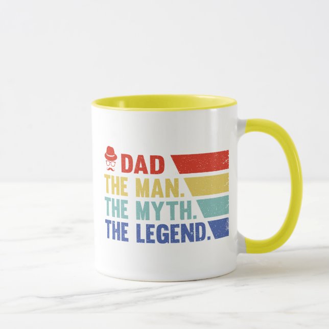 Mug Papa. L'Homme, Le Mythe, La Légende. (Droite)