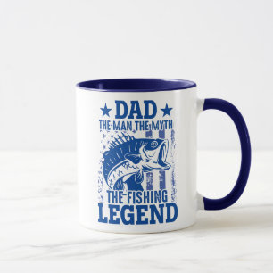 Mug Papa - L'Homme, Le Mythe, La Légende De La Pêche