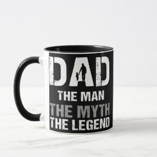 Mug Papa L'Homme Le Mythe La Légende Fête du Père 