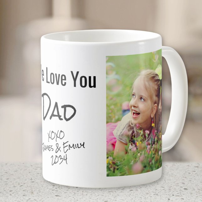 Mug Papa Love You Photo (Créateur téléchargé)