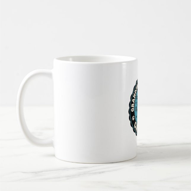 Mug Papa Maman Chat Cadeau Amoureux d'Animaux de Compa (Gauche)