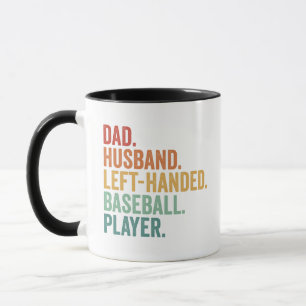 Mug Papa Mari Baseball gauche légende