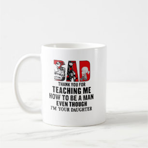 Mug Papa merci de m'avoir appris à être un homme même