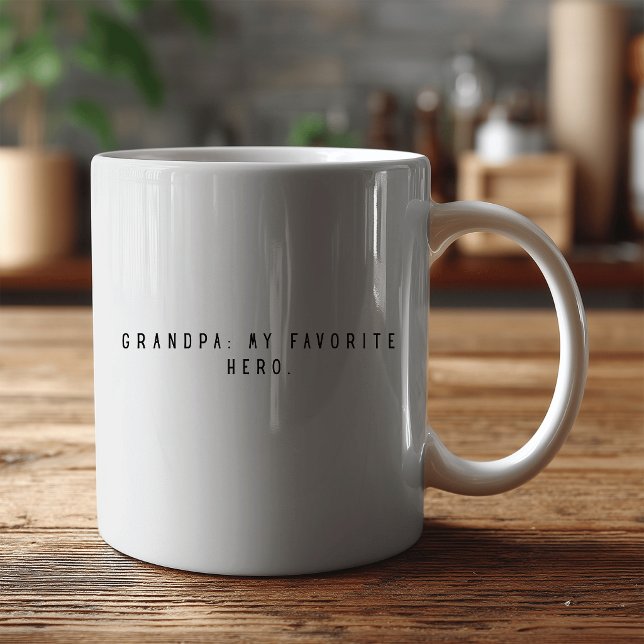 Mug PAPA Mon Héros Préféré  (Créateur téléchargé)