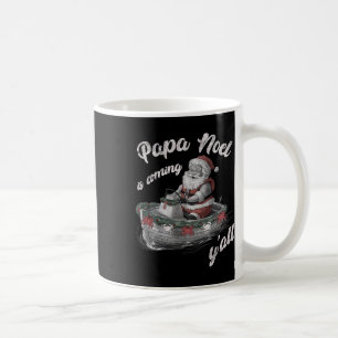 Mug Papa Noel arrive, vous tous Noël cajun Louisiane