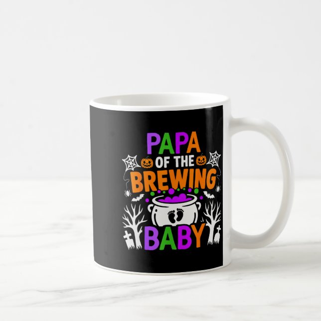 Mug Papa Of The Brewing Baby Halloween Costume  (Droite)