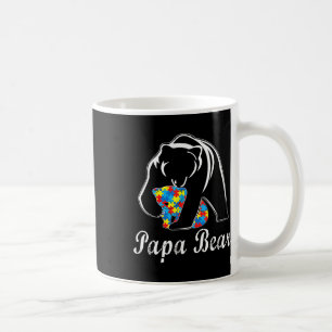 Mug Papa ours de sensibilisation à l'autisme Soutien a
