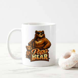 Mug Papa Ours – Papa et Ourson Correspondant Famille