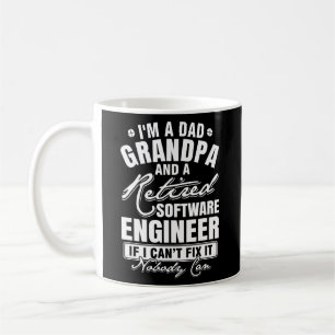 Mug Papa papa grand-père et un ingénieur logiciel à la