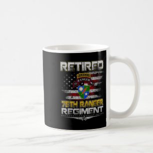 Mug Papa patriote vétéran à la retraite du 75e régimen