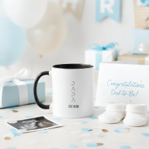 Mug PAPA personnalisé - Édition 2026 | Futur papa