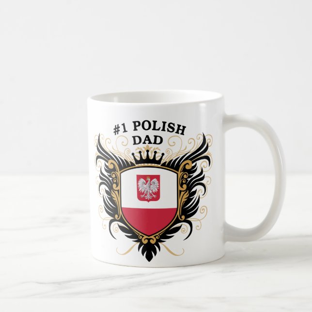 Mug Papa polonais du numéro un (Droite)