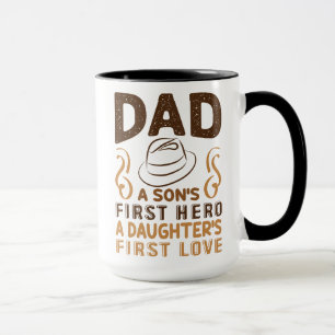Mug Papa - Premier héros du fils, premier amour de la