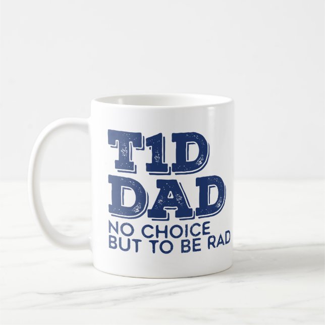 Mug Papa rad (marine) de T1d (Gauche)