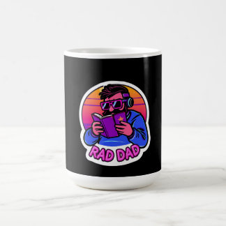Mug Papa Radical – Fête des Pères Rétro Cool