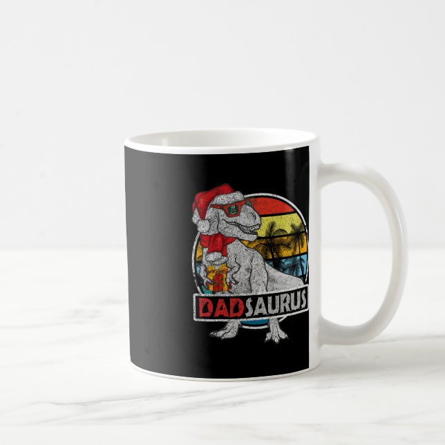 Mug Papa Saurus T Rex Dinosaur Famille Correspondant à (Droite)