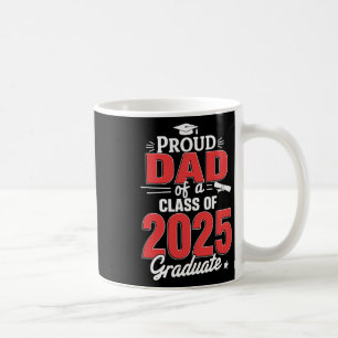 Mug Papa Senior 2025 Papa fier d'un Cl de 2025 diplômé
